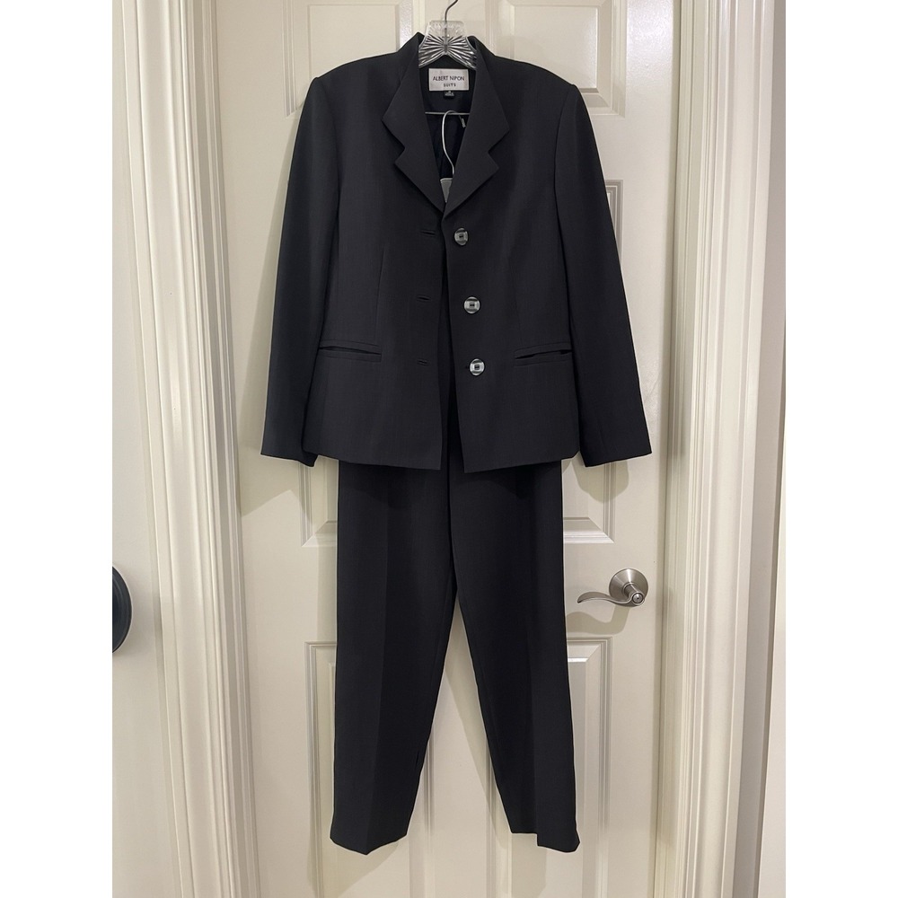 albert nipon women 2- piece pants‎ suits size 8